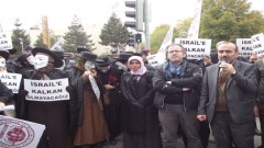 Ankara ABD Elçiliği Önünde NATO Kalkanı Protestosu